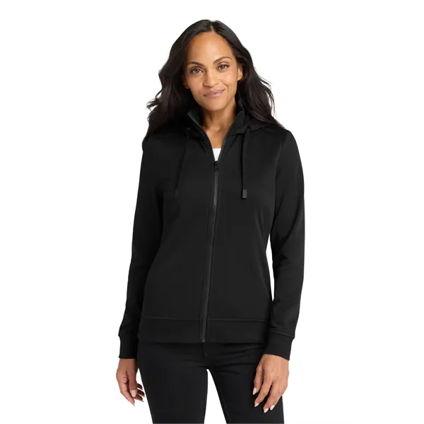 Port Authority Women's Smooth Fleece Hooded Jacket