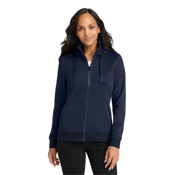 Port Authority Women's Smooth Fleece Hooded Jacket
