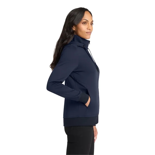 Port Authority Women's Smooth Fleece Hooded Jacket