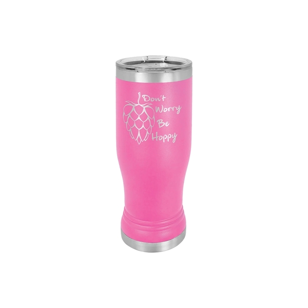 Polar Camel 14oz Stainless Steel Tumbler w/ Clear Lid - Polar Camel 14oz Stainless Steel Tumbler w/ Clear Lid - Image 9 of 36