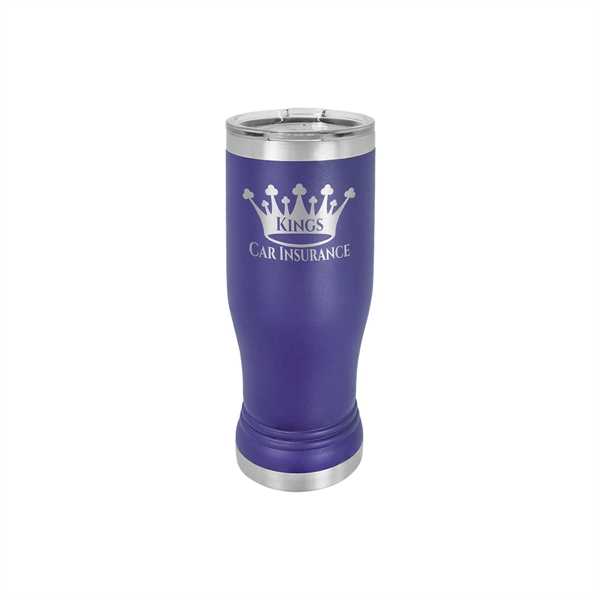 Polar Camel 14oz Stainless Steel Tumbler w/ Clear Lid - Polar Camel 14oz Stainless Steel Tumbler w/ Clear Lid - Image 17 of 36