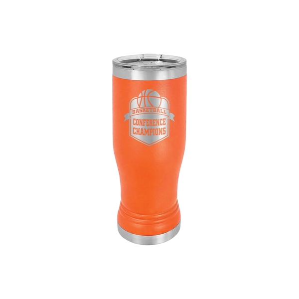 Polar Camel 14oz Stainless Steel Tumbler w/ Clear Lid - Polar Camel 14oz Stainless Steel Tumbler w/ Clear Lid - Image 23 of 36