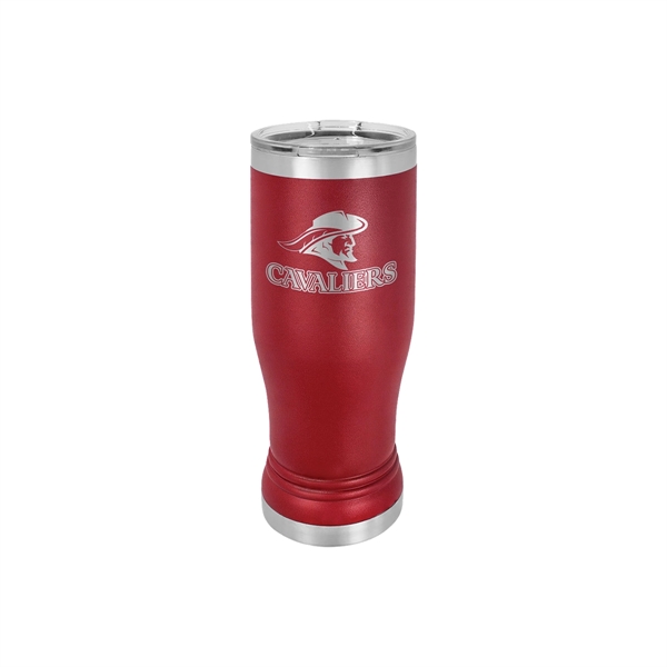 Polar Camel 14oz Stainless Steel Tumbler w/ Clear Lid - Polar Camel 14oz Stainless Steel Tumbler w/ Clear Lid - Image 25 of 36