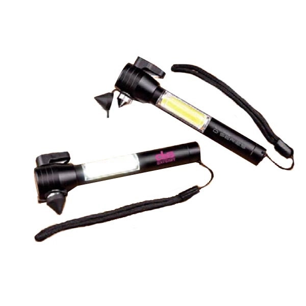 Aluminum Auto Safety Tool & COB Flashlight - Aluminum Auto Safety Tool & COB Flashlight - Image 7 of 8