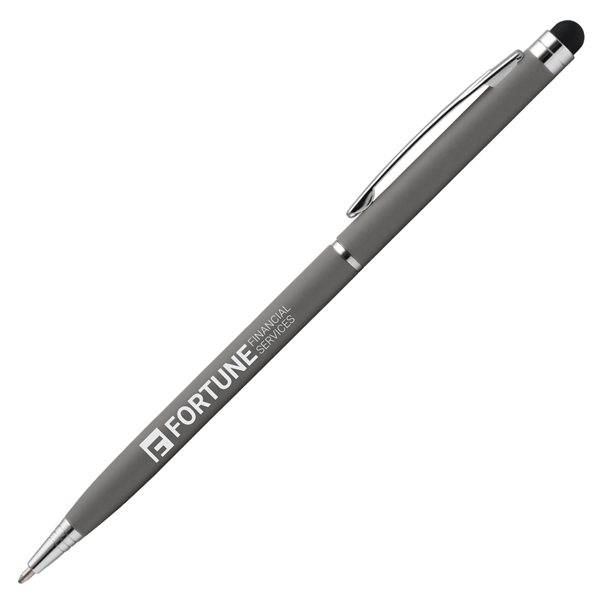 UltraSlim Softy w/ Stylus - Laser Engraved - Metal Pen - UltraSlim Softy w/ Stylus - Laser Engraved - Metal Pen - Image 5 of 6