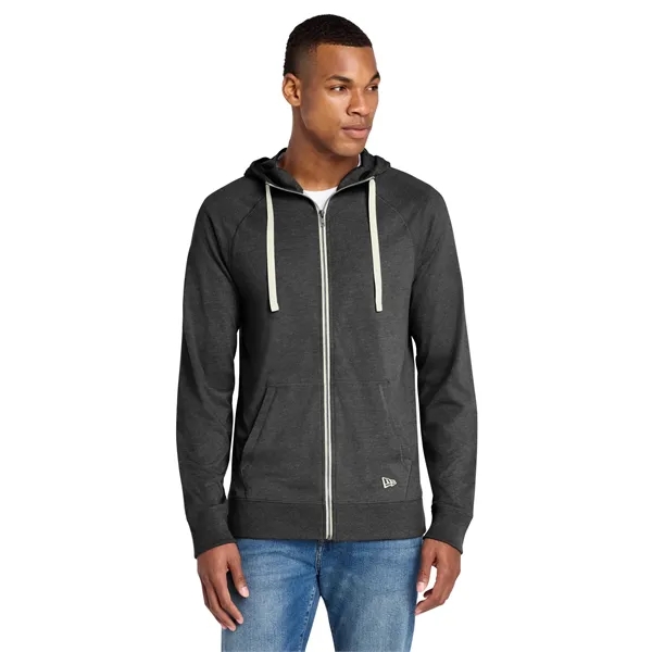 New Era Sueded Cotton Blend Full-Zip Hoodie.