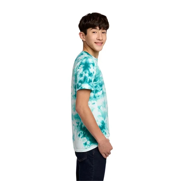 Port & Co Youth Crystal Tie-Dye Tee