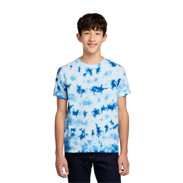 Port & Co Youth Crystal Tie-Dye Tee