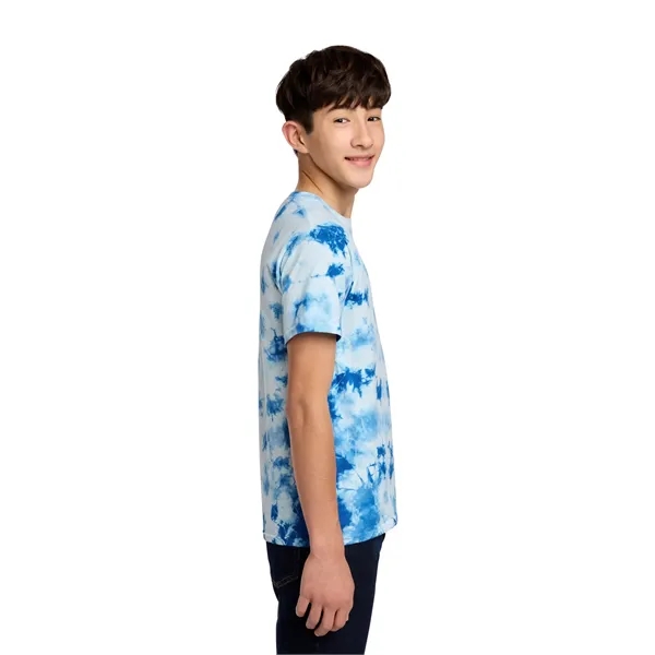 Port & Co Youth Crystal Tie-Dye Tee