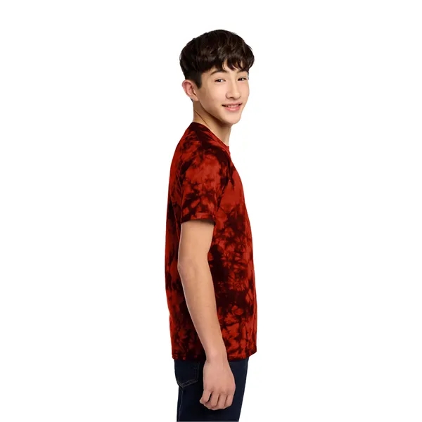 Port & Co Youth Crystal Tie-Dye Tee