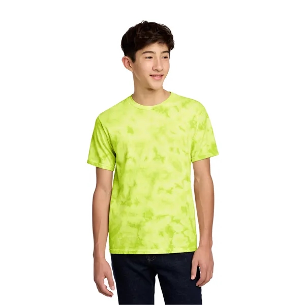 Port & Co Youth Crystal Tie-Dye Tee