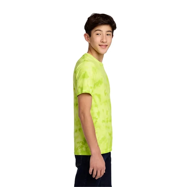 Port & Co Youth Crystal Tie-Dye Tee