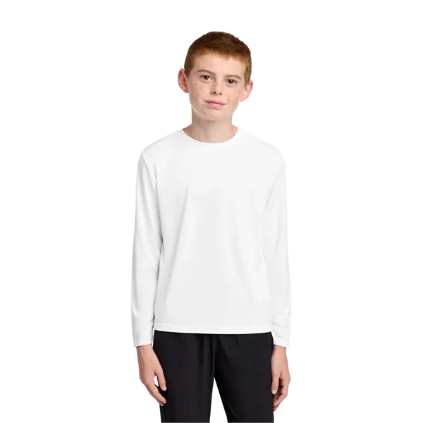 Port & Co Youth Long Sleeve Performance Tee
