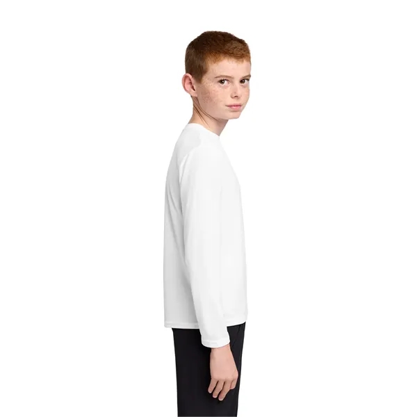 Port & Co Youth Long Sleeve Performance Tee