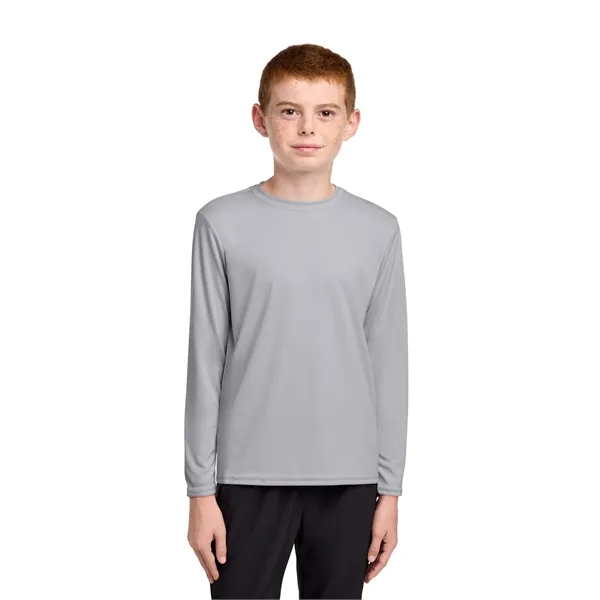 Port & Co Youth Long Sleeve Performance Tee