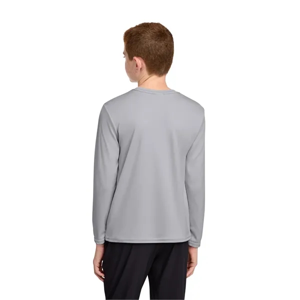 Port & Co Youth Long Sleeve Performance Tee
