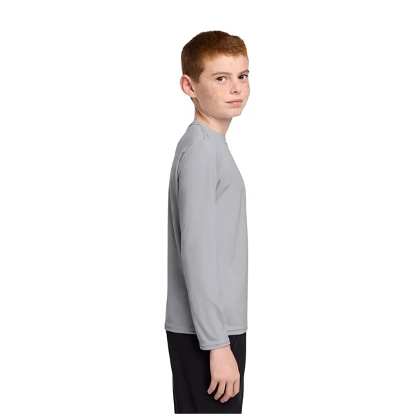 Port & Co Youth Long Sleeve Performance Tee