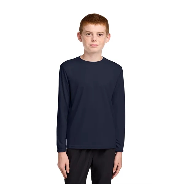 Port & Co Youth Long Sleeve Performance Tee