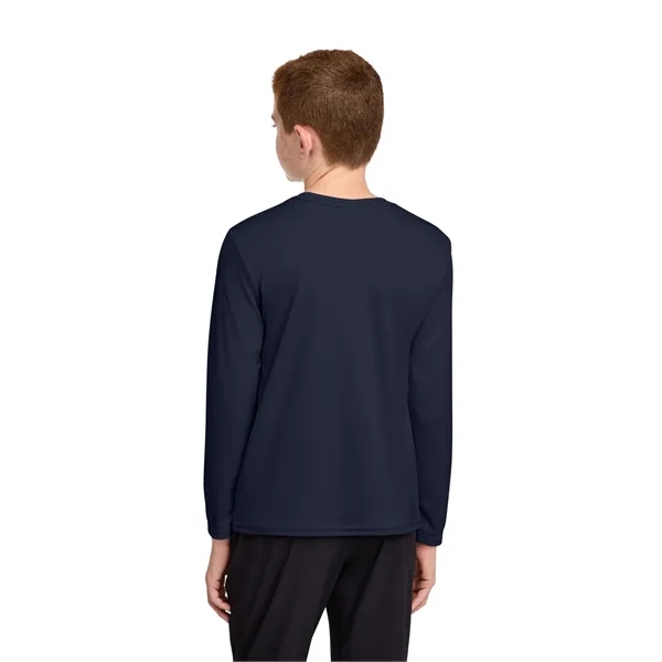 Port & Co Youth Long Sleeve Performance Tee