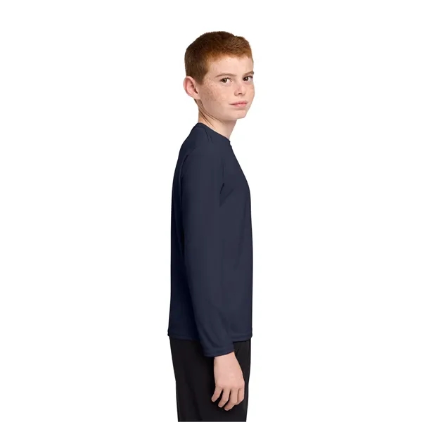 Port & Co Youth Long Sleeve Performance Tee