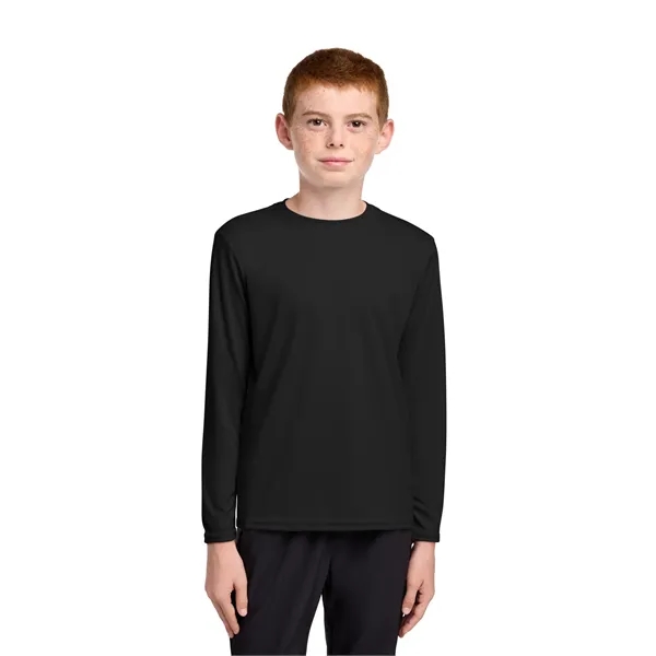 Port & Co Youth Long Sleeve Performance Tee