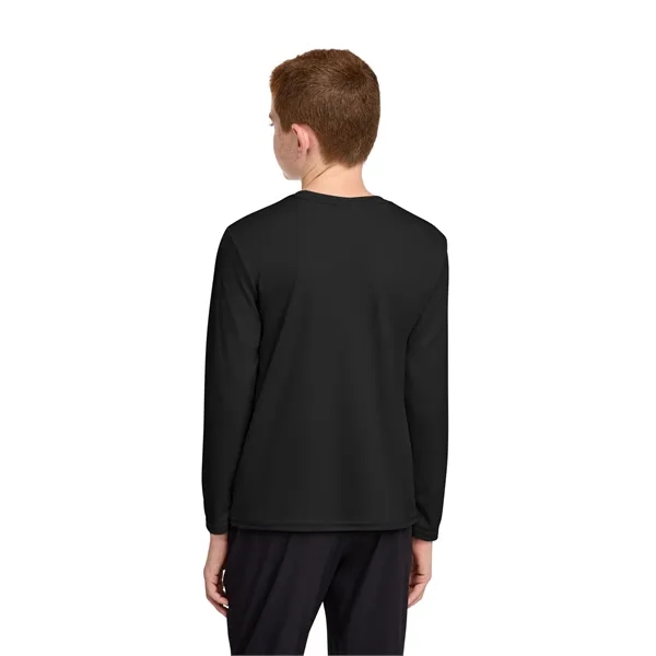 Port & Co Youth Long Sleeve Performance Tee