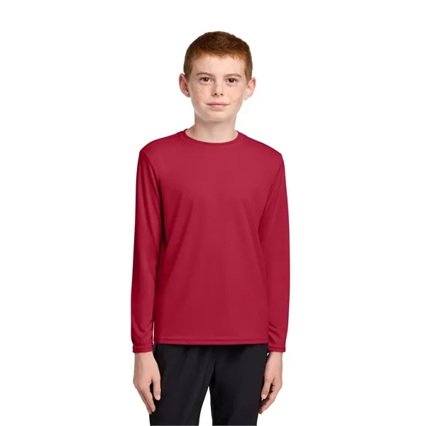 Port & Co Youth Long Sleeve Performance Tee