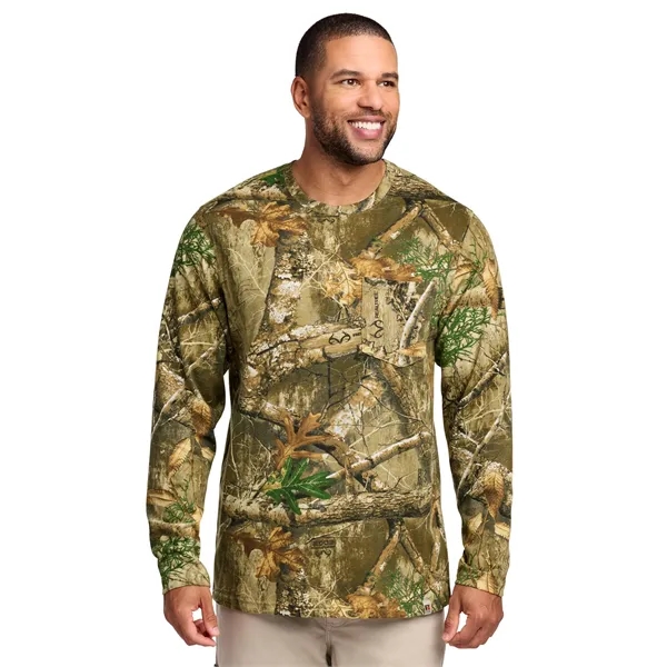 Russell Outdoors Realtree Long Sleeve Pocket Tee