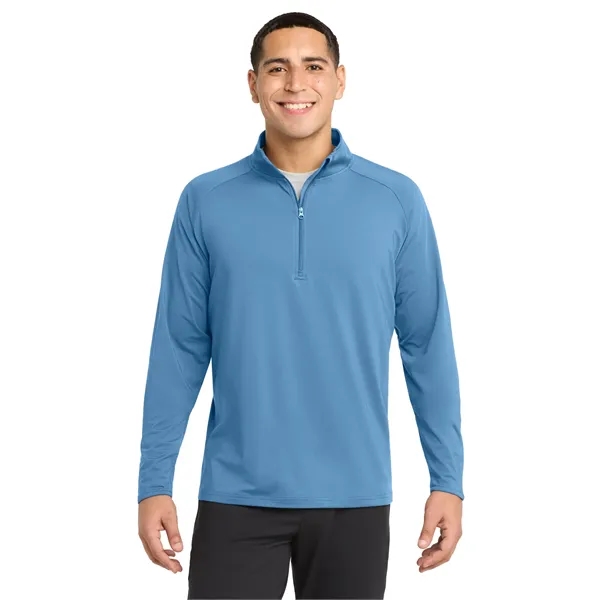 Sport-Tek Sport-Wick Stretch 1/4-Zip Pullover.
