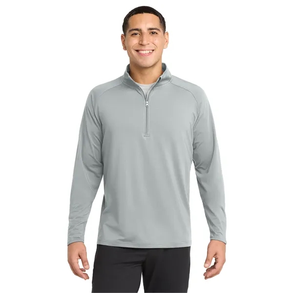 Sport-Tek Sport-Wick Stretch 1/4-Zip Pullover.
