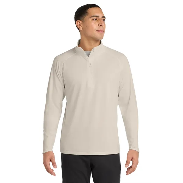 Sport-Tek Sport-Wick Stretch 1/4-Zip Pullover.