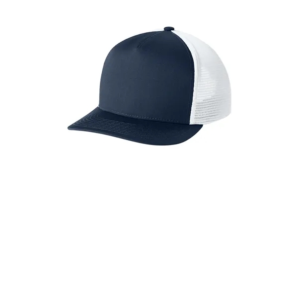 Sport-Tek Stretch-Tek 5-Panel Trucker Cap