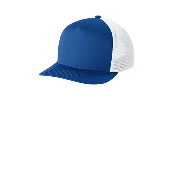 Sport-Tek Stretch-Tek 5-Panel Trucker Cap