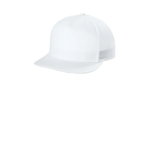 Sport-Tek Stretch-Tek 5-Panel Trucker Cap