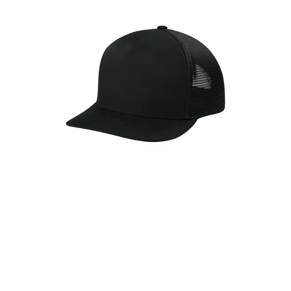 Sport-Tek Stretch-Tek 5-Panel Trucker Cap