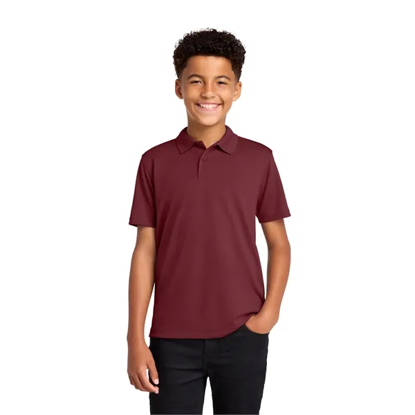 Port Authority Youth Dry Zone UV Micro-Mesh Polo