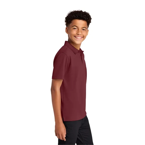 Port Authority Youth Dry Zone UV Micro-Mesh Polo