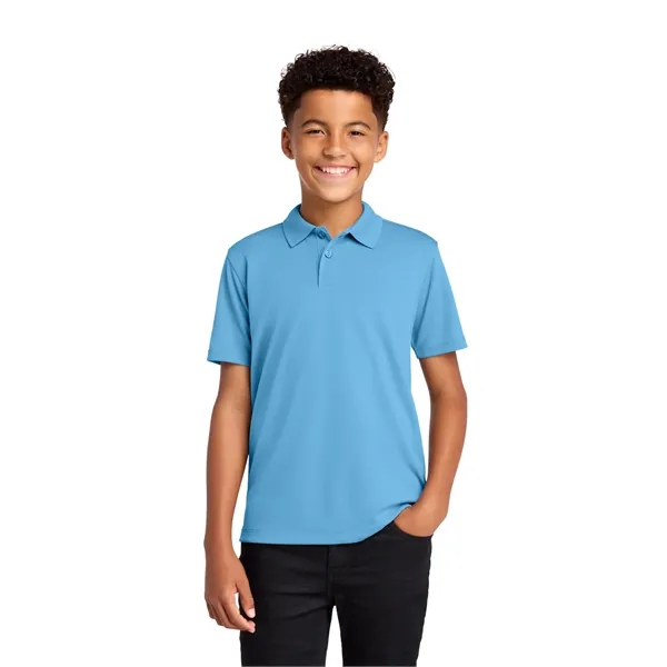Port Authority Youth Dry Zone UV Micro-Mesh Polo