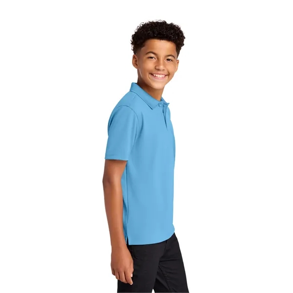 Port Authority Youth Dry Zone UV Micro-Mesh Polo