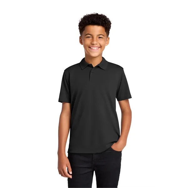 Port Authority Youth Dry Zone UV Micro-Mesh Polo