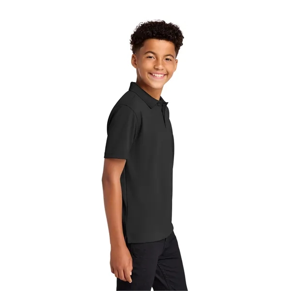 Port Authority Youth Dry Zone UV Micro-Mesh Polo