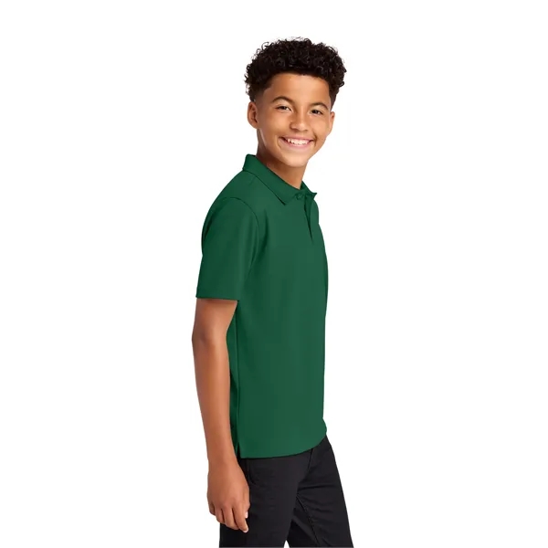 Port Authority Youth Dry Zone UV Micro-Mesh Polo