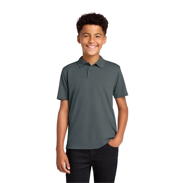 Port Authority Youth Dry Zone UV Micro-Mesh Polo