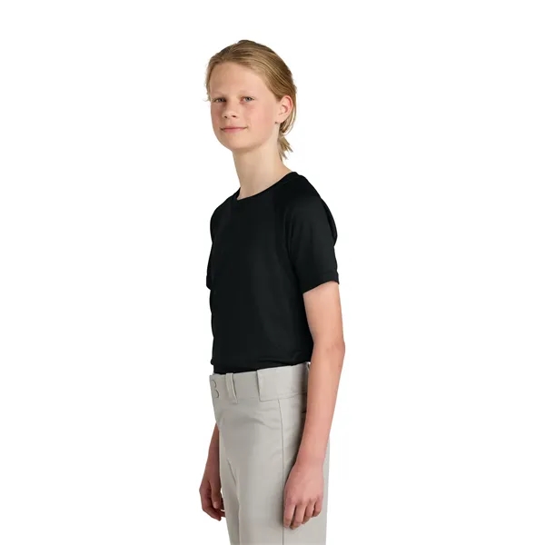 Sport-Tek Youth PosiCharge Competitor 2-Button Henley