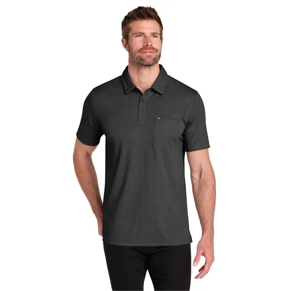 TravisMathew Oceanside Heather Pocket Polo