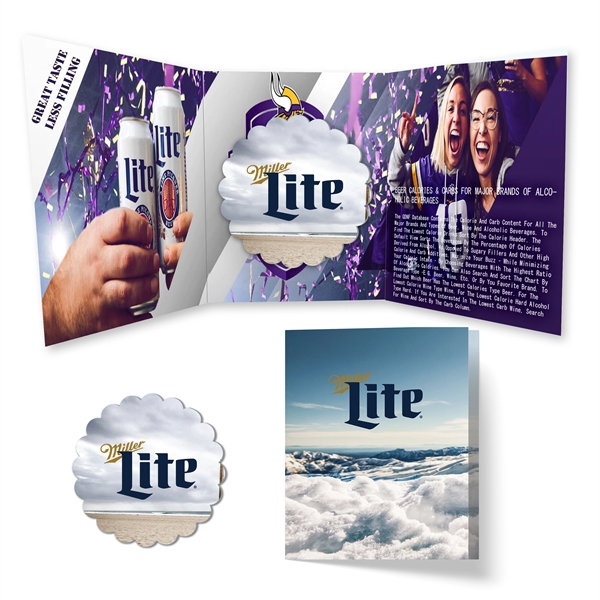 Tek Booklet 2 with Full Color Flower Coaster - Tek Booklet 2 with Full Color Flower Coaster - Image 0 of 0