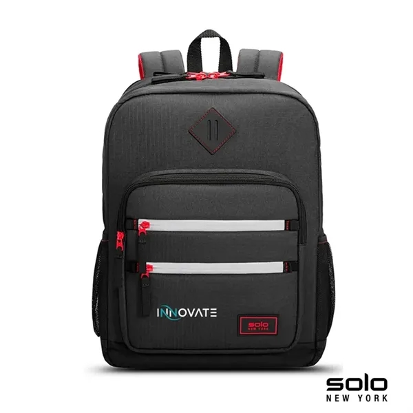 Custom Solo New York Vortex 15.6" Recycled Washable Backpack