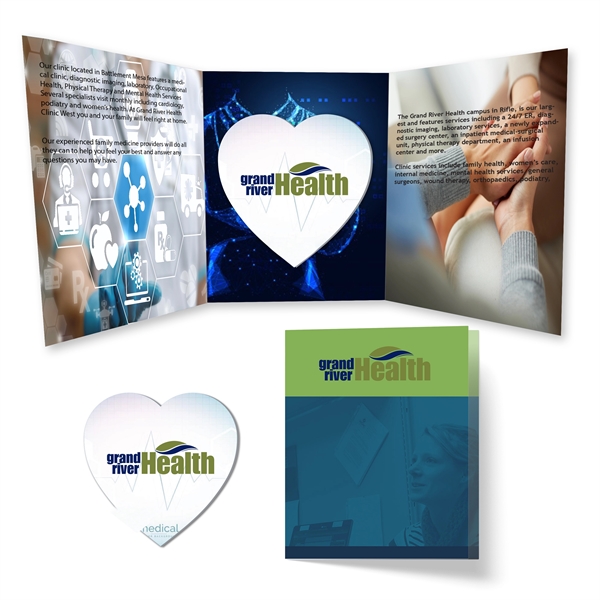 Tek Booklet 2 with Full Color Heart Coaster