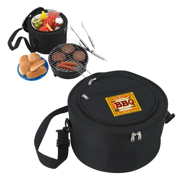 Koozie® Portable BBQ with Cooler Bag