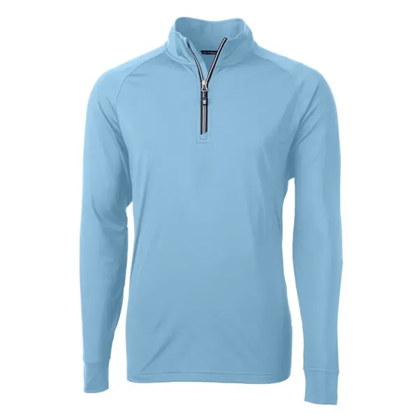Cutter & Buck Men's Adapt Recycled Soft Knit Quarter Zip